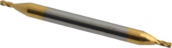 Kyocera SGS Precision Tools 31443 Square End Mill 3/64" Dia, 3/32" LOC, 4 Flute, Solid Carbide