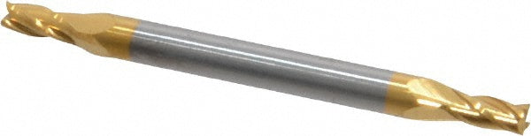 Kyocera SGS Precision Tools 31449 Square End Mill 3/32" Dia, 3/16" LOC, 4 Flute, Solid Carbide