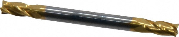 Kyocera SGS Precision Tools 31453 Square End Mill 1/8" Dia, 1/4" LOC, 4 Flute, Solid Carbide