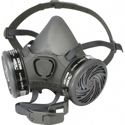 Moldex 7802 Full Face Respirator Premium Silicone, Medium