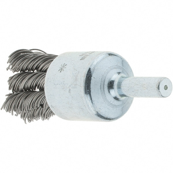 Tru-Maxx GSSC000038 End Brushes 3/4" Dia, Steel, Knotted Wire