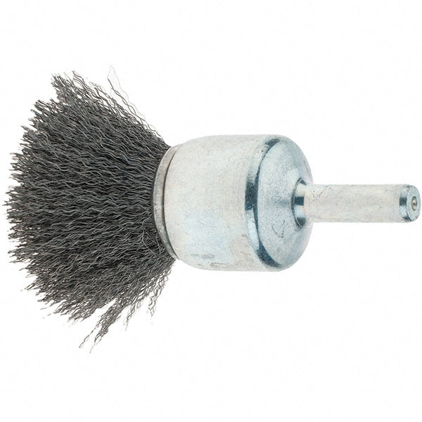 Tru-Maxx GSSC000025 End Brushes 3/4" Dia, Steel, Crimped Wire