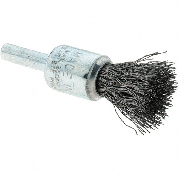 Tru-Maxx GSSC000024 End Brushes 1/2" Dia, Steel, Crimped Wire