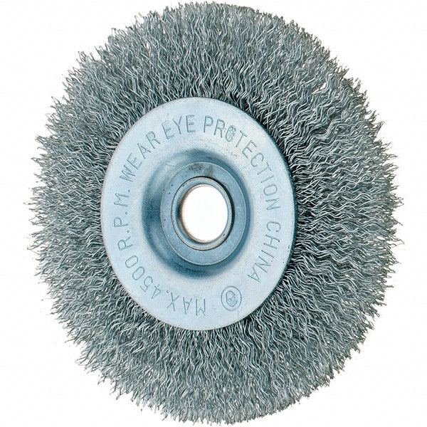 Tru-Maxx GSSC000051 Wheel Brush 4" Wheel Dia, Crimped