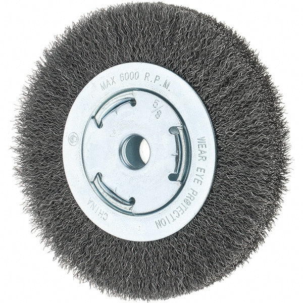 Tru-Maxx GSSC000056 Wheel Brush 6" Wheel Dia, Crimped