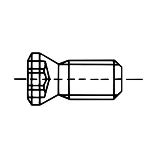 OSG 7808136 Clamp Screw for Indexables IP8 Torx, M2.5 x 6 Thread