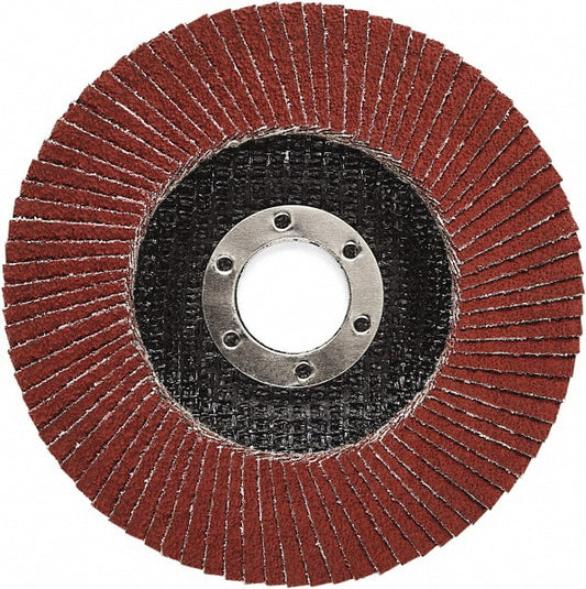 3M 7100104919 Flap Disc  4-1/2" Dia, 40 Grit, Premium Ceramic Alumina, Type 27