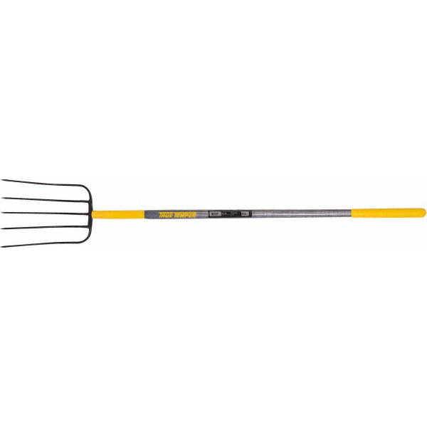 Ames True Temper 2812300 Manure Fork with 48" Long Wood Handle
