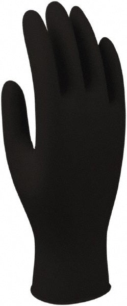SHOWA 6112PFXL Disposable Glove Size X-Large, 4.0 mil, Nitrile Coated, Nitrile, Food Grade, Powder-Free, Biodegradable