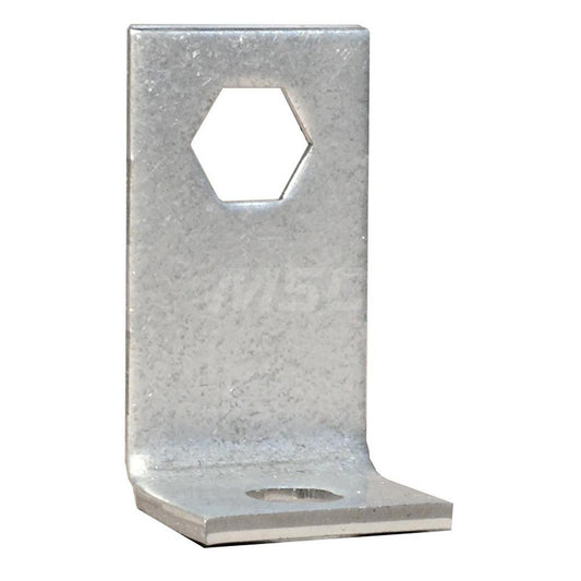 Ashland Conveyor 43741 Conveyor Accessories Type Roller Bracket  Material Galvanized Steel  Overall Width 1  For Use With Custom Installation of rollers with 7/16" Hex shaft  Overall Height 1.8800in  Overall Length 1.00