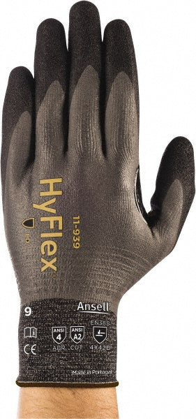 Ansell 11939110 Cut-Resistant Gloves Size 2X-Large, ANSI Cut A2, Foam Nitrile, Series 11-939