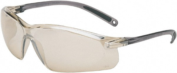 Uvex A704 Safety Glass Scratch-Resistant, Polycarbonate, Silver Lenses, Full-Framed, UV Protection
