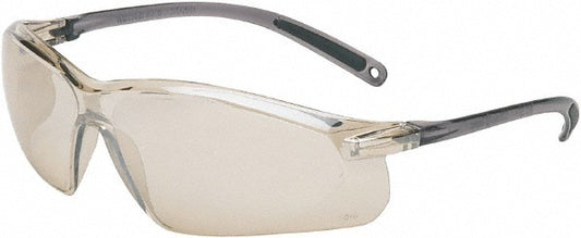 Uvex A704 Safety Glass Scratch-Resistant, Polycarbonate, Silver Lenses, Full-Framed, UV Protection