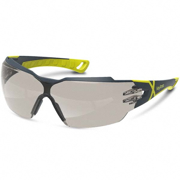 HexArmor 11-13005-02 Safety Glass Anti-Fog & Scratch-Resistant, Polycarbonate, Gray Lenses, Full-Framed, UV Protection