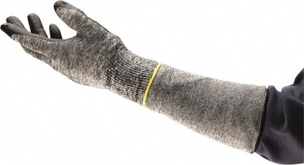 Ansell 11270100 Cut & Puncture-Resistant Sleeve Size Universal, Nylon, Gray, ANSI Cut A2