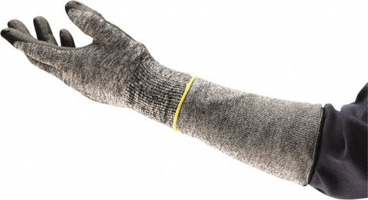 Ansell 11270100 Cut & Puncture-Resistant Sleeve Size Universal, Nylon, Gray, ANSI Cut A2