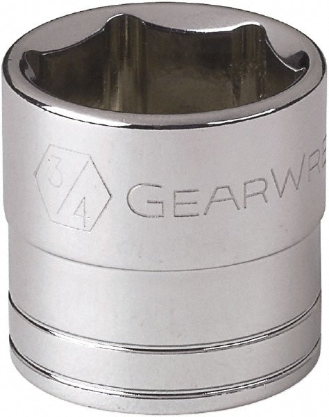 GEARWRENCH 80358 Hand Socket 3/8" Drive, 3/4" Socket, 6-Point