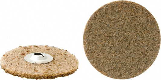 CGW Abrasives 59611 Quick-Change Disc 2" Disc Dia, 80 Grit, Aluminum Oxide, Non-Woven