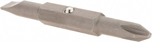 Klein Tools 32479 Power Screwdriver Bit #2 Phillips, 0.2813" Blade Width, 1/4" Hex Drive