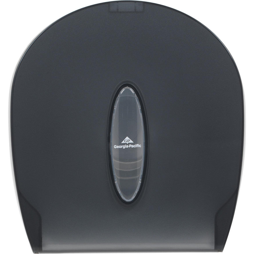 Georgia Pacific 59009 1-Roll Jumbo Jr. High-Capacity Toilet Paper Dispenser, Smoke