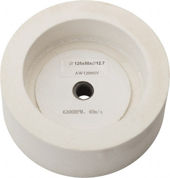 Value Collection 2 X 5 WHEEL Bench & Pedestal Grinding Wheel 5" Dia, 2" Thick, 1/2" Hole Dia, Aluminum Oxide
