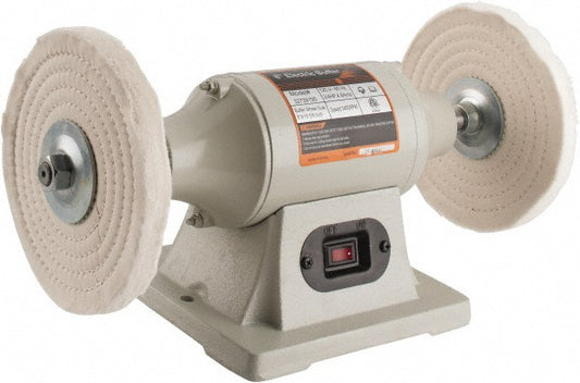 Enco TDS-200BG LS Bench Buffer 8" Wheel Dia, 5/8" Arbor Hole Dia