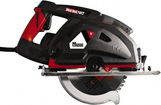 M.K. Morse 100977 15 Amps, 9" Blade Dia, 2,300 RPM, Electric Circular Saw