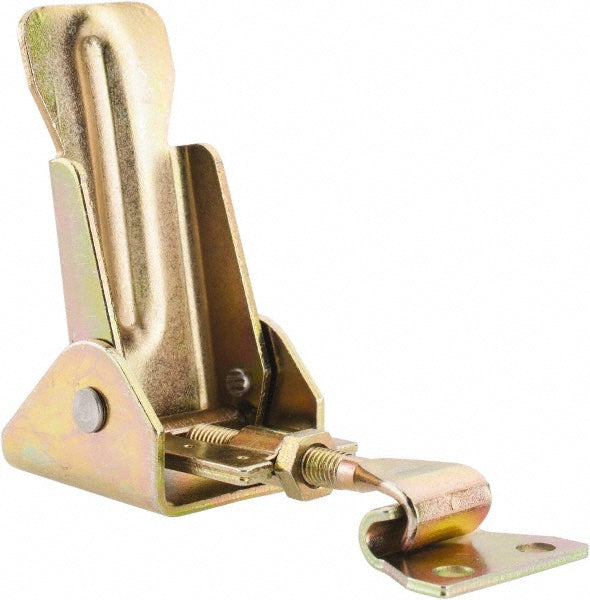 Value Collection CA5200STYZ170/S Adjustable Toggle Door Latch 1-3/16" OAW, Steel, Yellow Chromate Finish