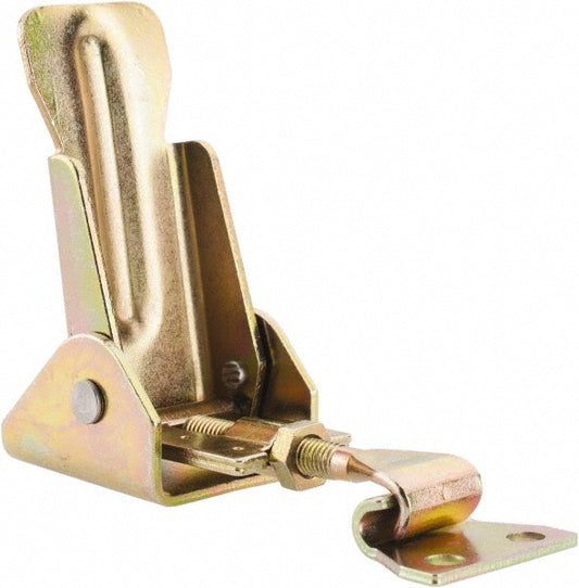 Value Collection CA5200STYZ170/S Adjustable Toggle Door Latch 1-3/16" OAW, Steel, Yellow Chromate Finish