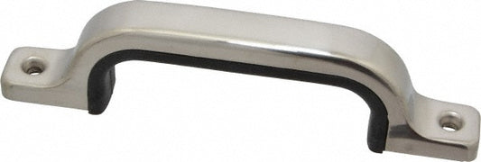 Sugatsune US-160/M 9/16" Handle Dia, Polished Stainless Steel, Rubber Drawer Pull