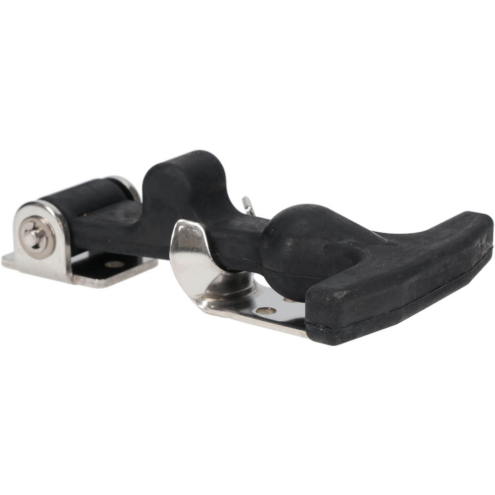 Value Collection F35LXXXSXXKT Hood Door Latch 3-1/8" OAW, 1-3/8" OAH, Rubber & Steel