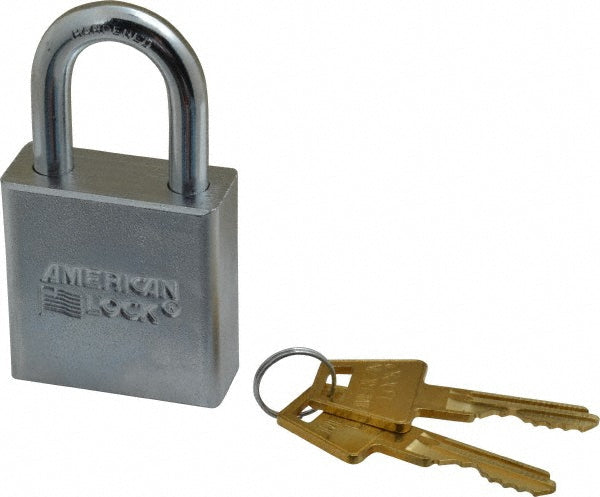 American Lock A6200 Padlock Steel, Keyed Different, 1-3/4" Wide