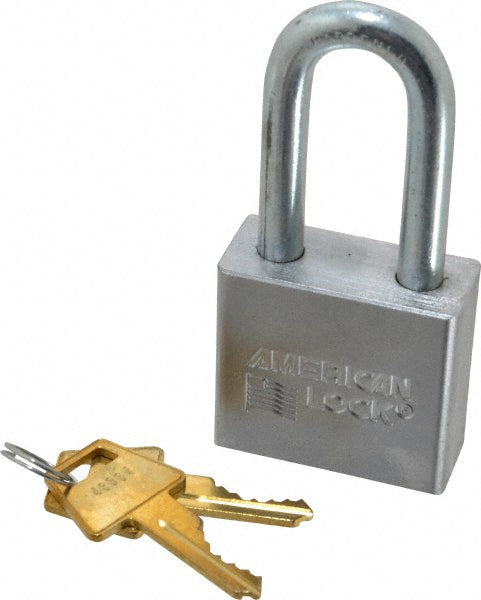 American Lock A51 Padlock Steel, Keyed Different, 2" Wide