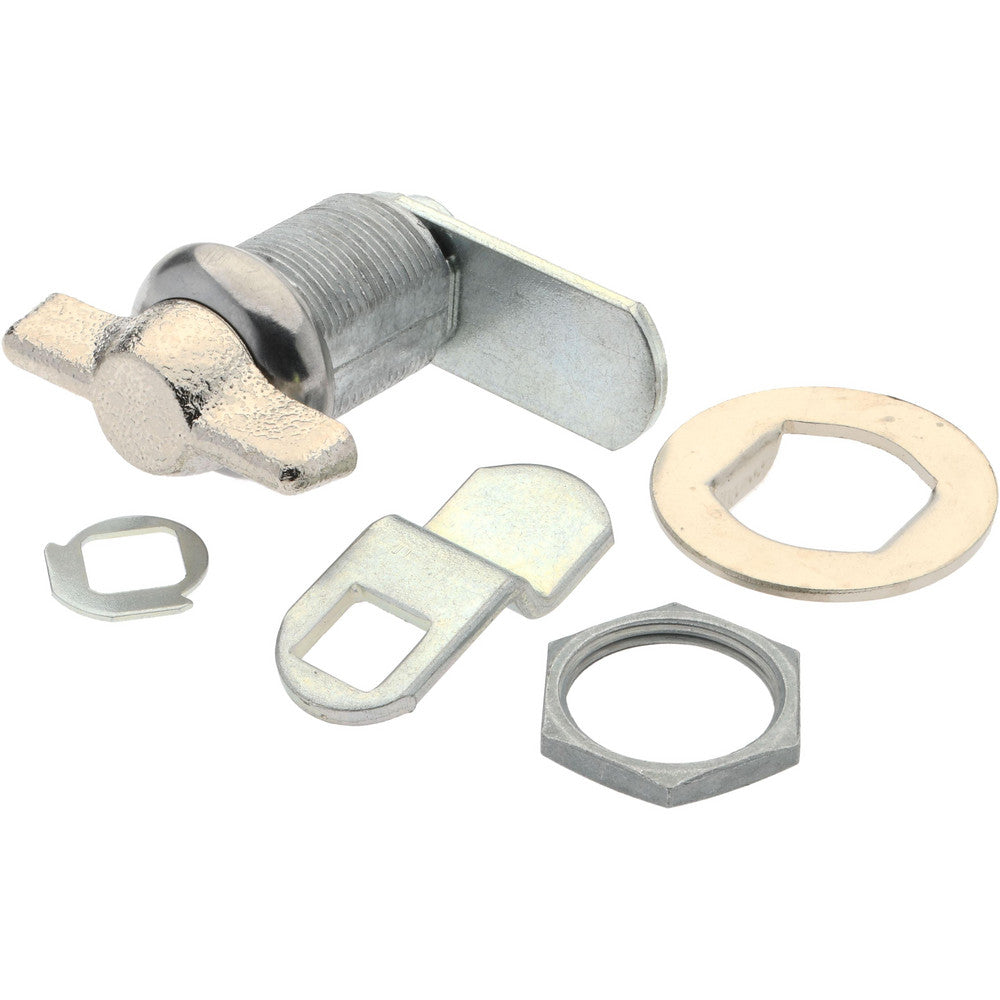 National Cabinet Lock MFWTT078 21/32" Max Thickness, Thumb Turn Panel