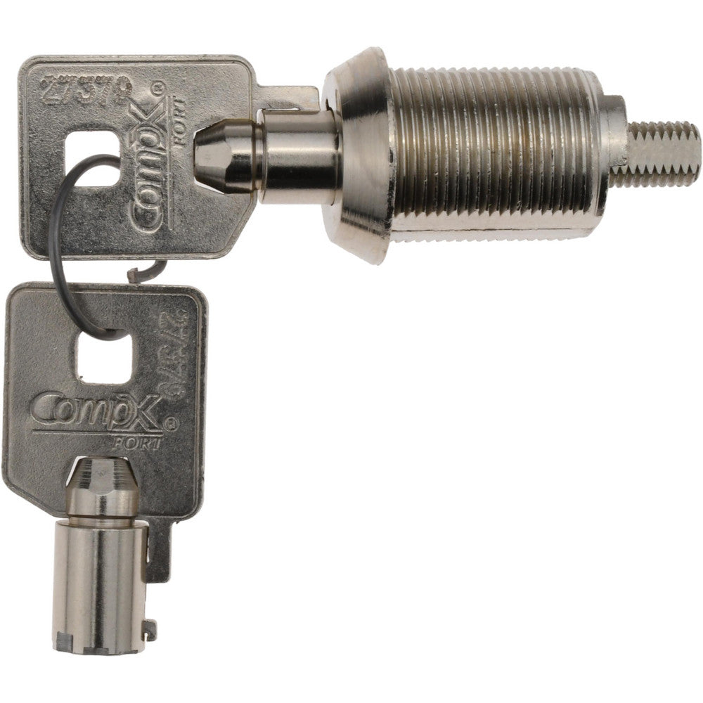 National Cabinet Lock MFW1078-27379KA 7/8" Max Thickness, High Security Tubular Keyed Latch