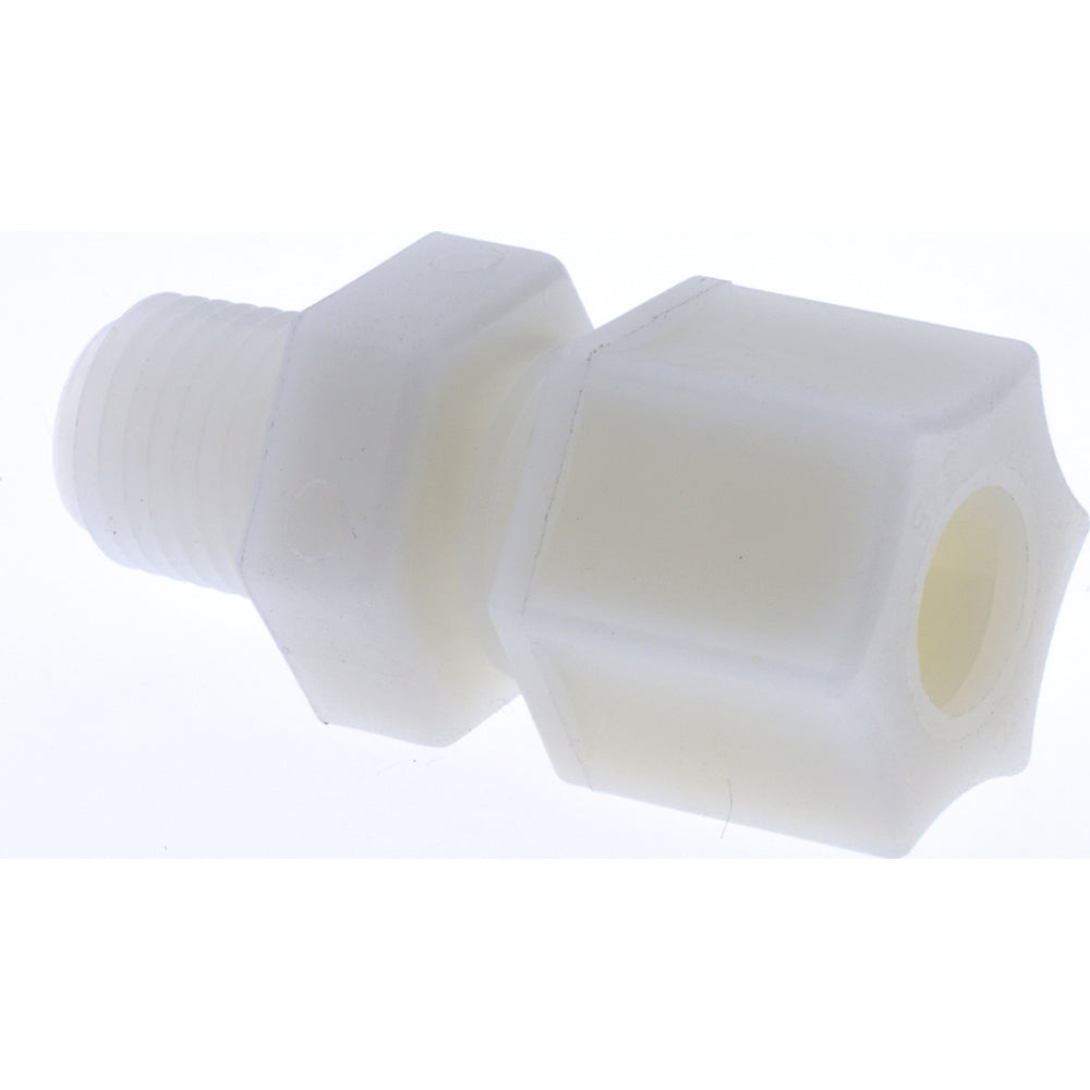 RYAN HERCO PRODUCTS CORP 0603.053 Compression Tube Connector 1/4 & 3/4-20" Thread, 3/8" Tube OD, Compression x Threaded