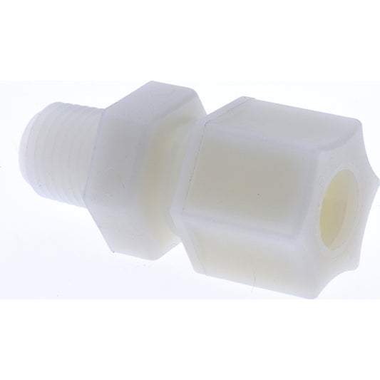 RYAN HERCO PRODUCTS CORP 0603.053 Compression Tube Connector 1/4 & 3/4-20" Thread, 3/8" Tube OD, Compression x Threaded