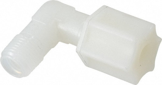 JACO 0638.031 Compression Tube Male Elbow 1/8 & 7/16-20" Thread, 1/4" Tube OD, Compression x Threaded