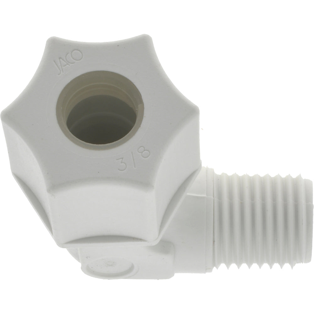 RYAN HERCO PRODUCTS CORP 0635.053 Compression Tube Male Elbow 1/4 & 5/8-20" Thread, 3/8" Tube OD, Compression x Threaded