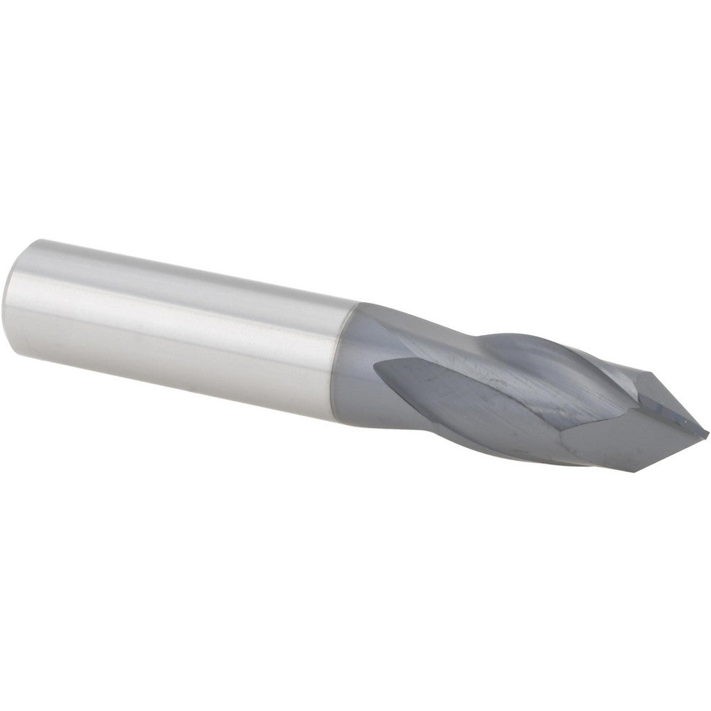 Melin Tool 56089 Drill Mill 1/2" Dia, 1" LOC, 2 Flutes, 90 &deg Point, Solid Carbide