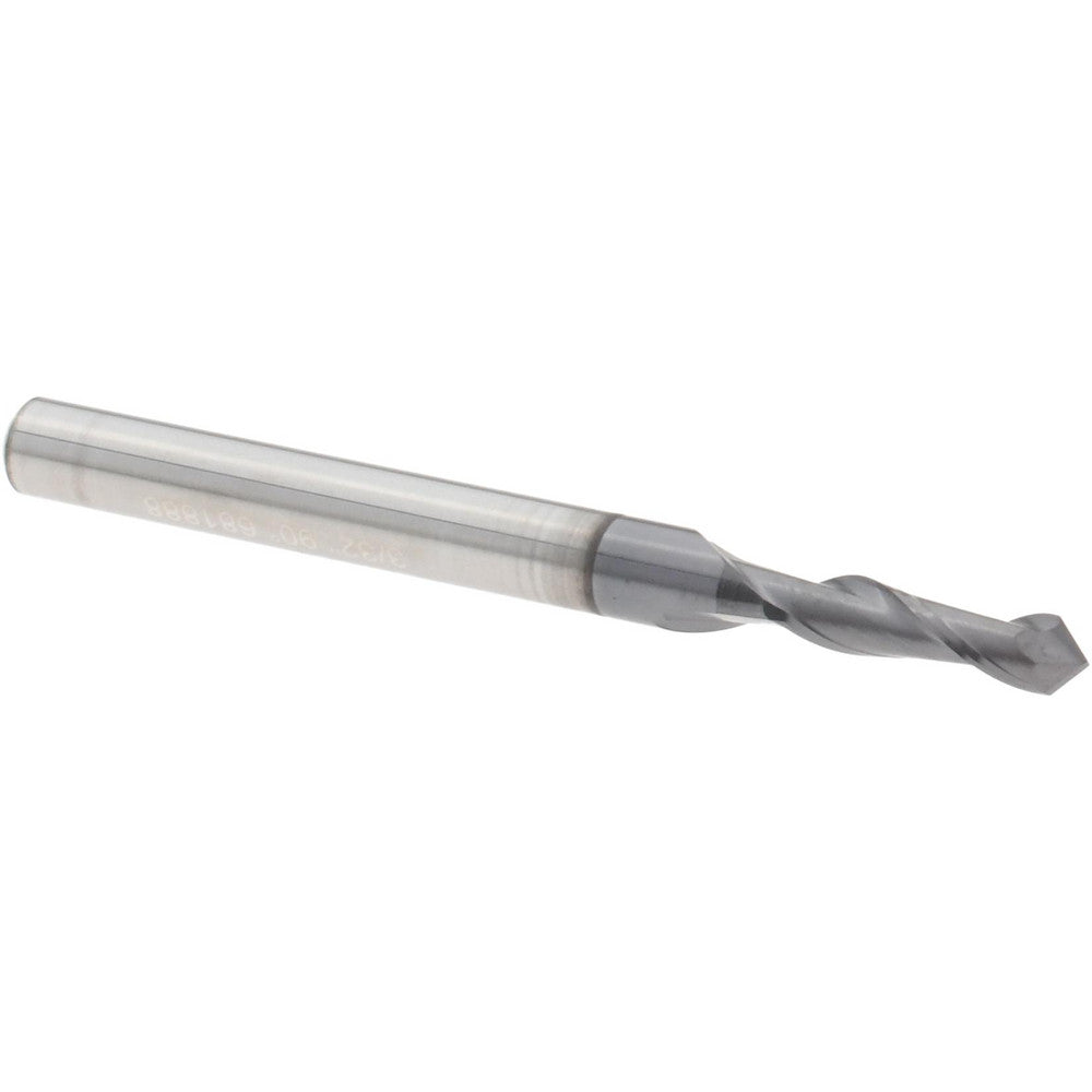 Melin Tool 51625 Drill Mill 3/8" LOC, 2 Flutes, 90 &deg Point, Solid Carbide