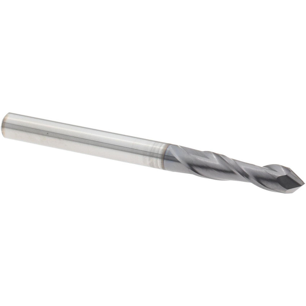 Melin Tool 56083 Drill Mill 1/8" Dia, 1/2" LOC, 2 Flutes, 90 &deg Point, Solid Carbide