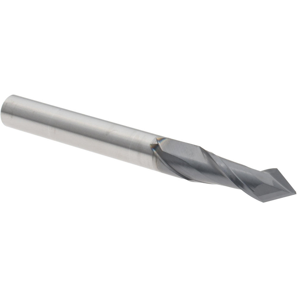 Melin Tool 51665 Drill Mill 1/4" Dia, 3/4" LOC, 2 Flutes, 60 &deg Point, Solid Carbide