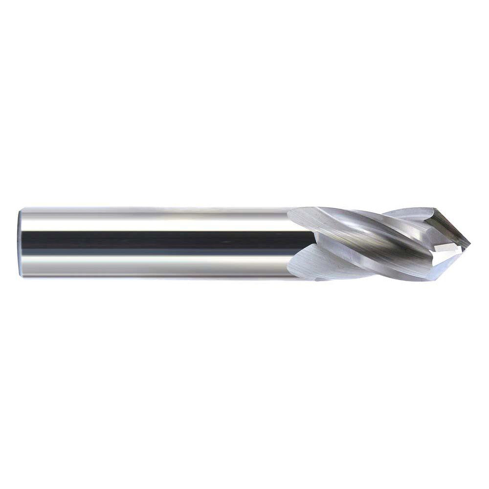 Melin Tool 11639 Drill Mill 5/16" Dia, 13/16" LOC, 4 Flutes, 90 &deg Point, Solid Carbide