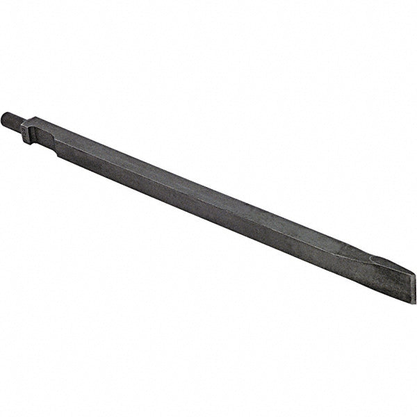 Cleco 839335 Hammer & Chipper Replacement Chisel Cold, 1-3/4" Head Width, 18" OAL, 1/2" Shank Dia