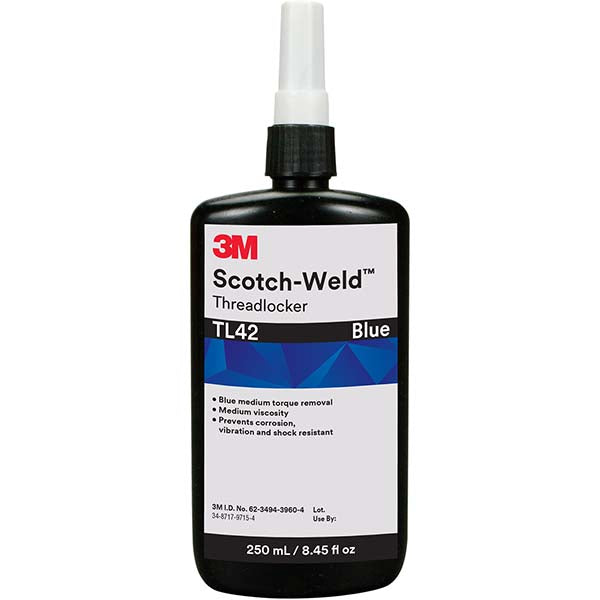 3M 7100039159 Threadlocker Purple, Liquid, 50 mL, Bottle