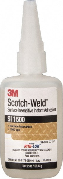 3M 7010330477 Adhesive Glue 2 oz Bottle, Clear