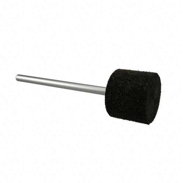 Standard Abrasives 7000121921 Mounted Point 1/2" Thick, 1/8" Shank Dia, W185, Fine