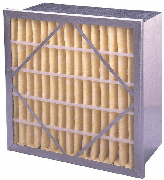 PrecisionAire PRP85S2412 Pleated Air Filter 12 x 24 x 12", MERV 11, 65% Efficiency, Rigid Box