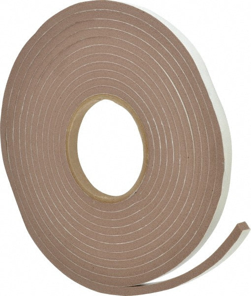 Frost King L341BH 17' Long x 3/8" Wide, Open Cell Polyurethane Foam Tape Weatherstripping